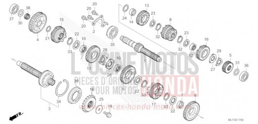 BOITE DE VITESSES CB1000GTT de 2026